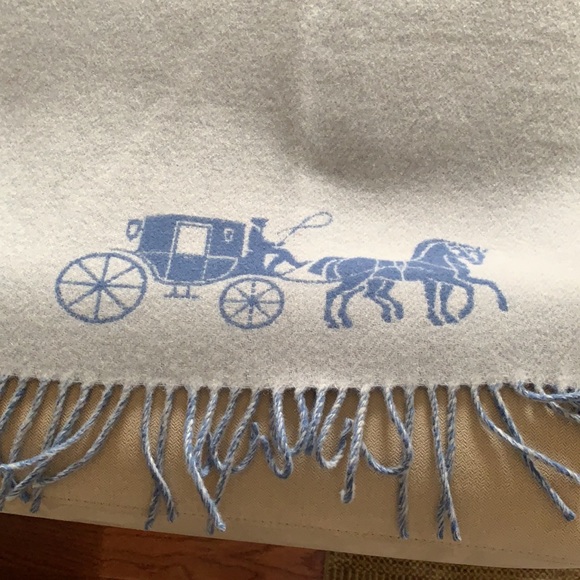 Woman COACH shawl/scarf - Picture 5 of 7